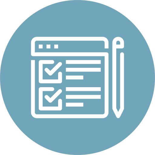 Symbol für Aufgabenkontrolle